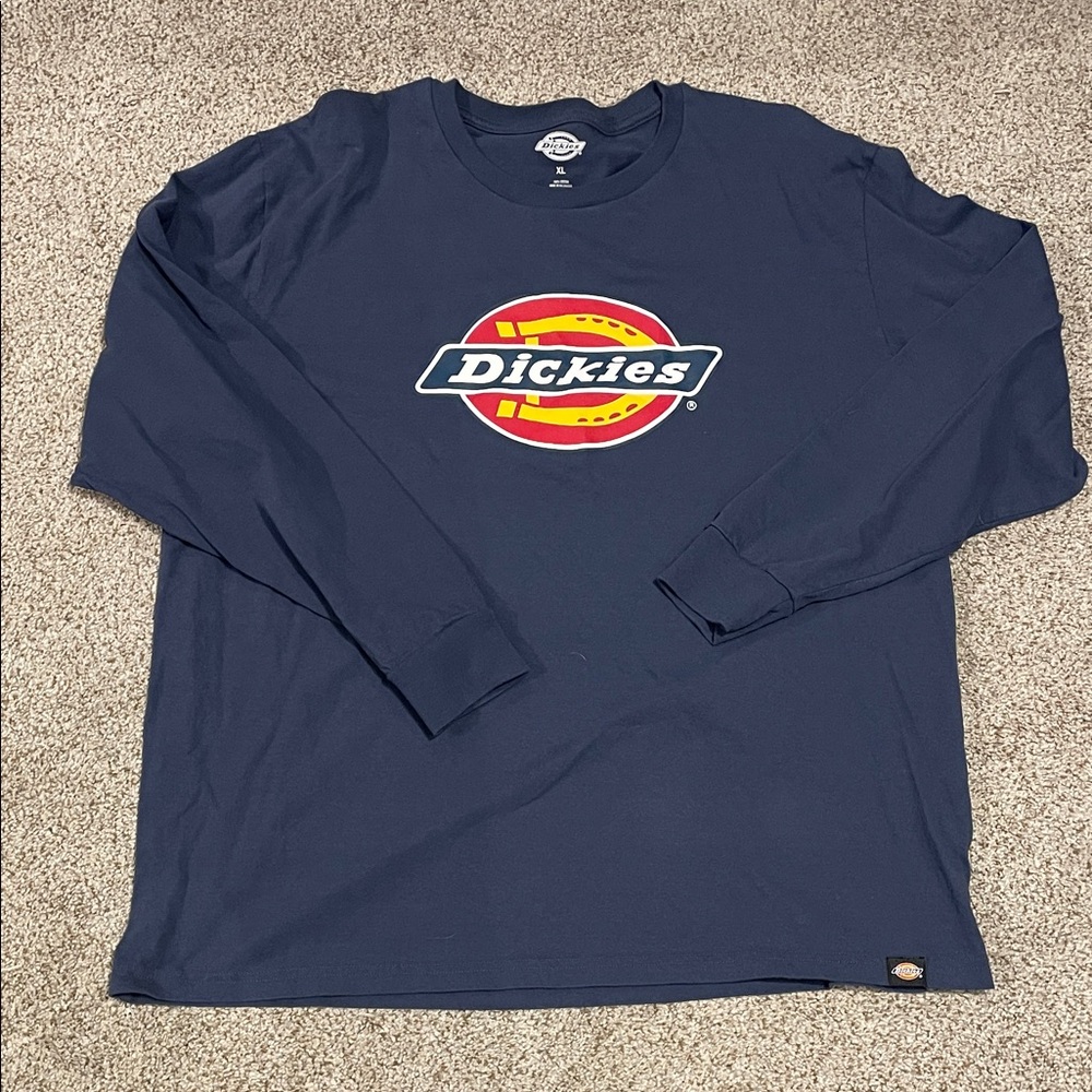 Dickies Dark Blue Long Sleeve Tee